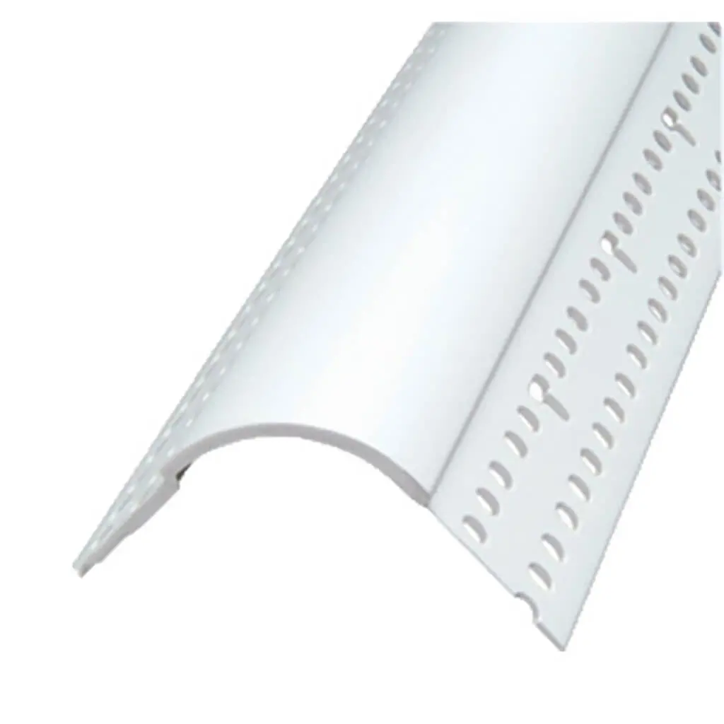 Wallboard 3/4 In. X 8 Ft. Vinyl Bullnose Corner Bead 1