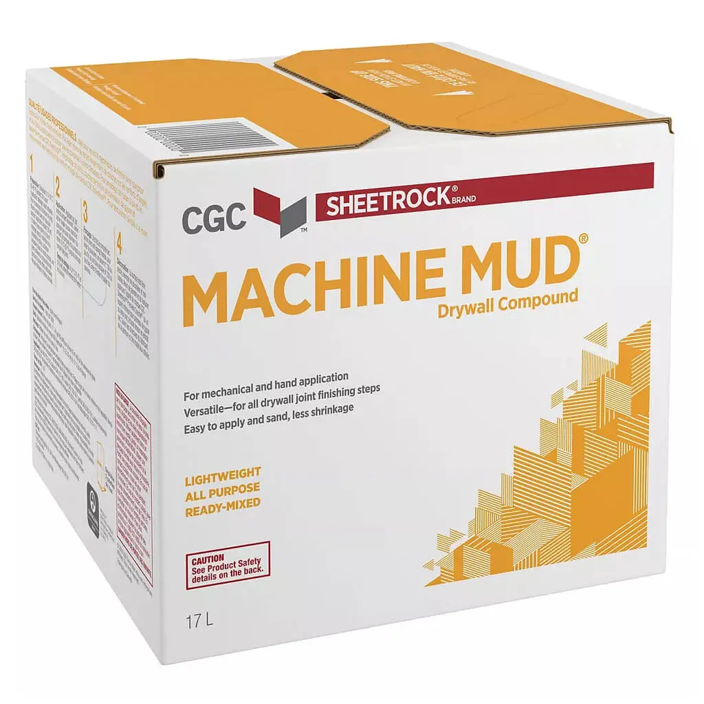 Cgc Sheetrock 17-Litre Machine Mud Lightweight All Purpose Ready-Mixed Drywall Compound 1