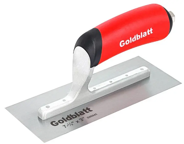 Goldblatt 7-1/2 In. X 3 In. Stainless Steel Mini Trowel 1