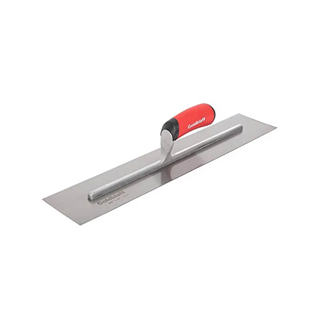 Goldblatt 16 In. X 4 In. Soft Grip Finishing Trowel 1