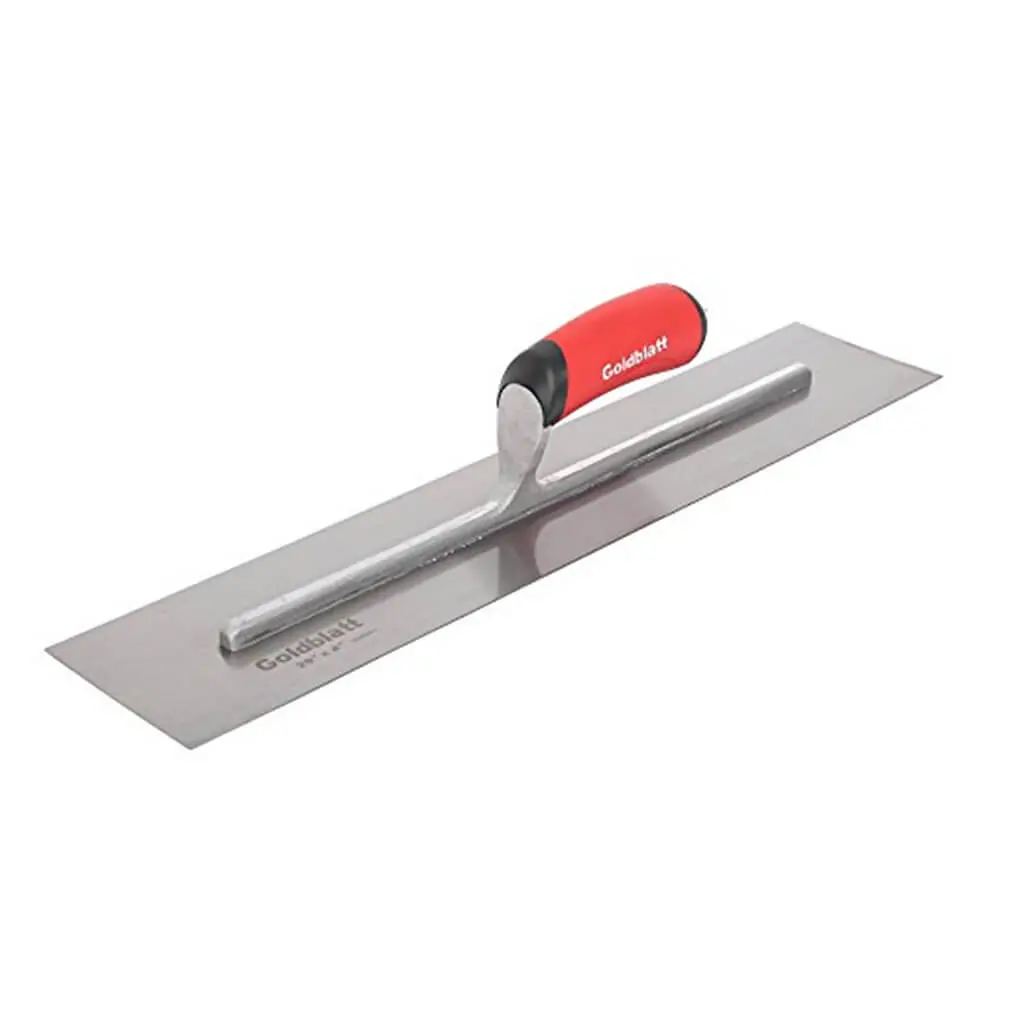 Goldblatt 20 In. X 4 In. Soft Grip Finishing Trowel 1