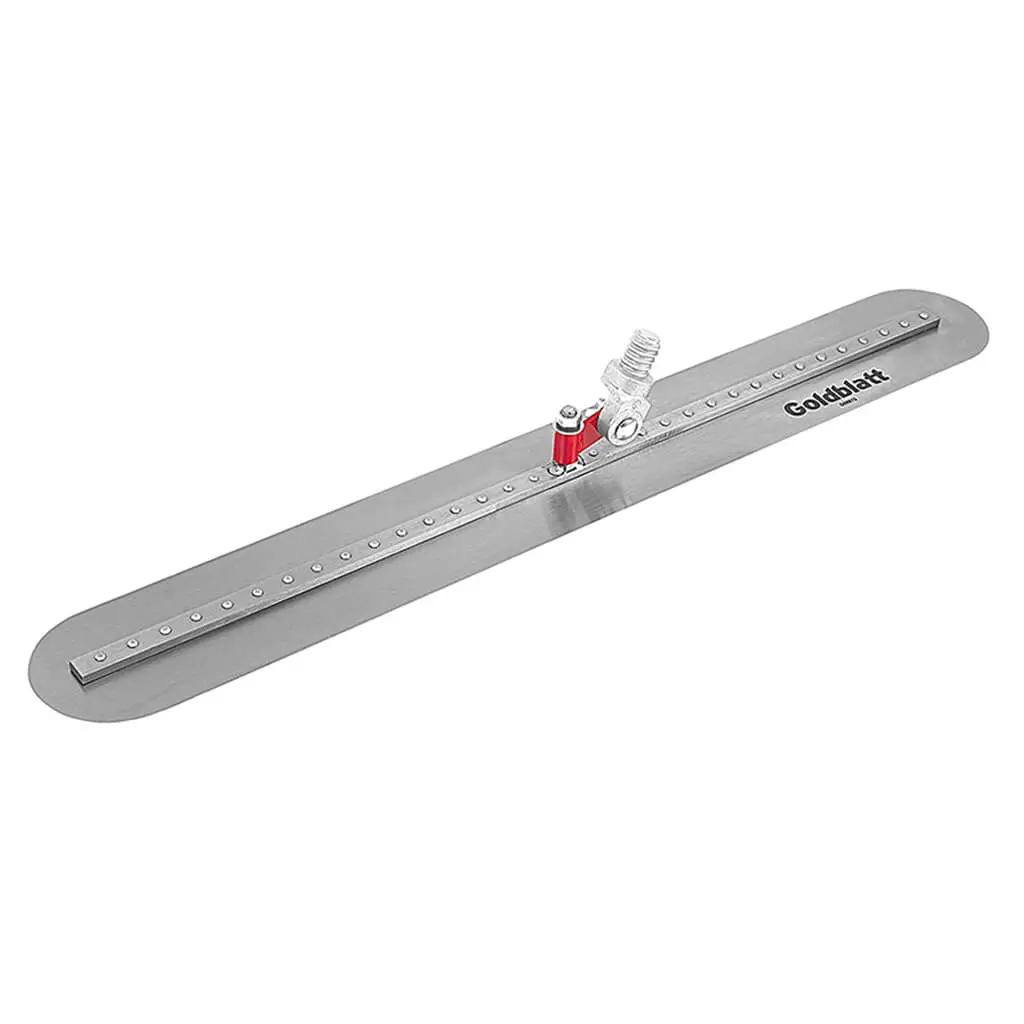 Goldblatt 36 In. Round End Fresno Trowel With Adapter 1