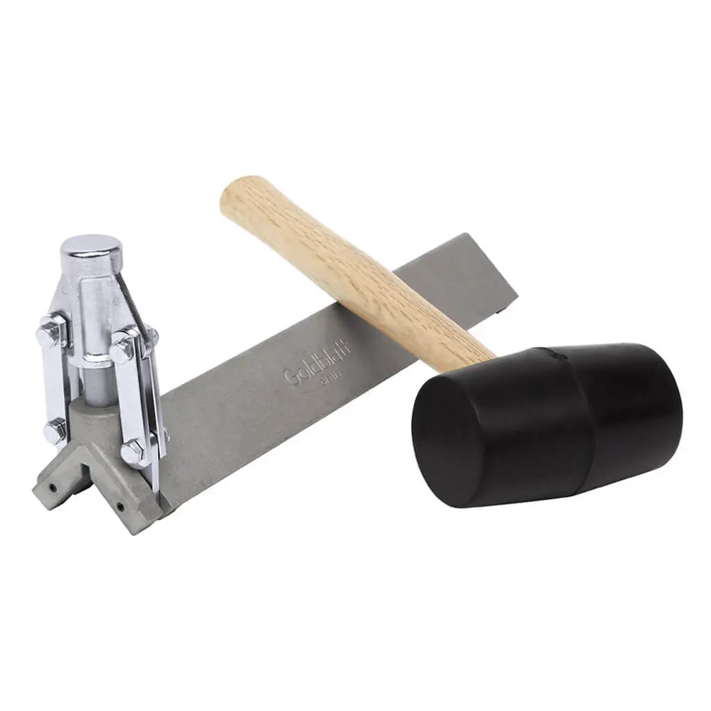 Goldblatt 1-1/4 In. Cornerbead Clincher With 24 Oz. Mallet 1