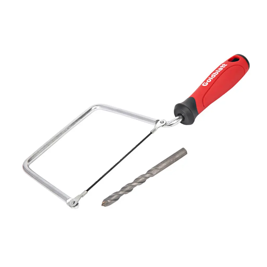 Goldblatt 6 In. Diamond Tile Coping Saw With Carbide Tipped Drill Bit 1