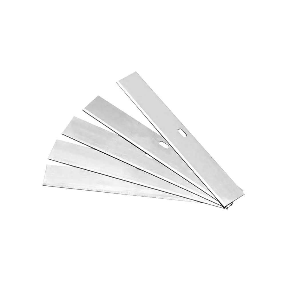 Goldblatt 4 In. Razor Scraper Replacement Blades (5-Pack) 1