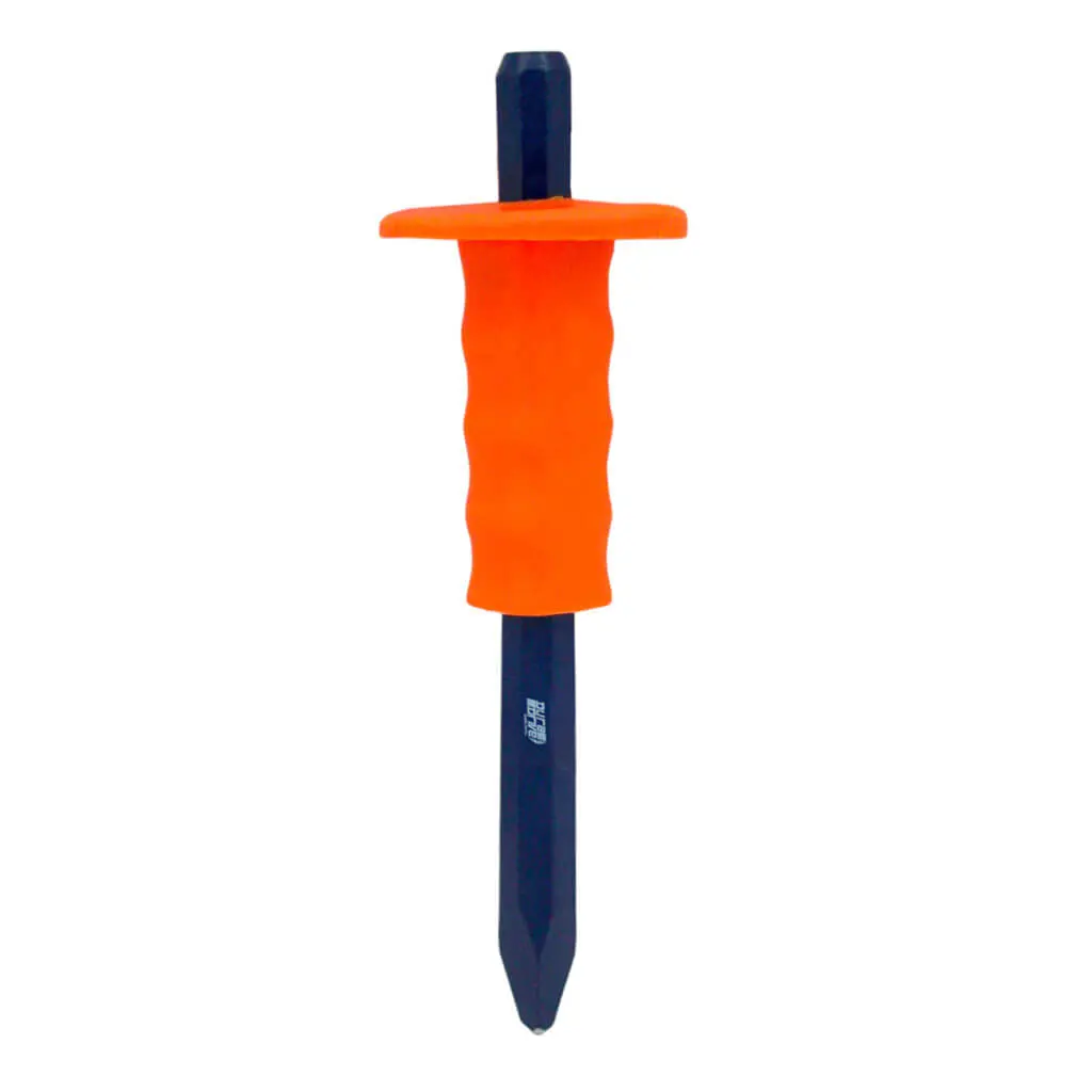 Duradrive 3/4 In. X 12 In. Hand Guard Hardened Steel Cold Point Chisel 1