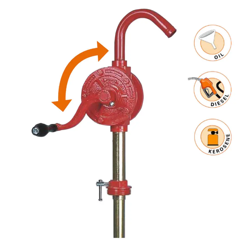 Duradrive Gnb/25/3R/Spl Cast Iron Rotary Drum Pump 1