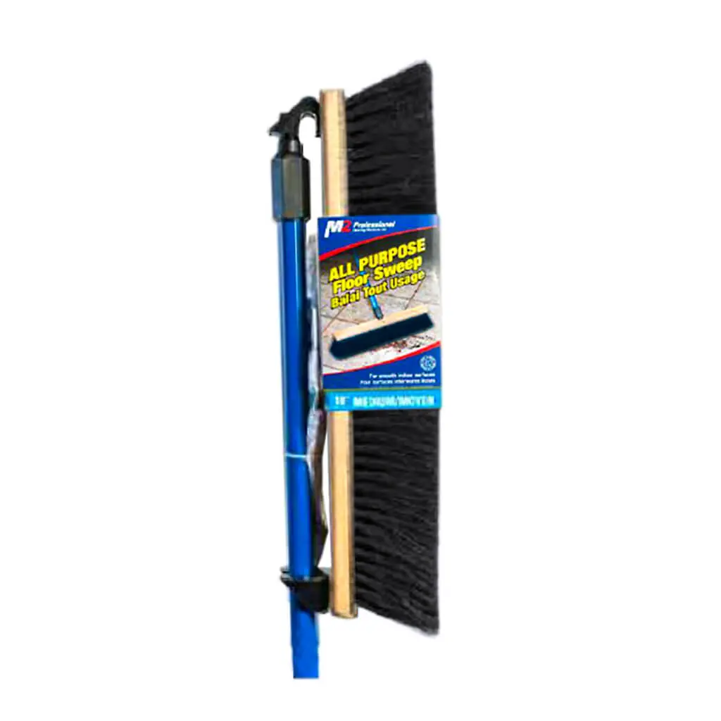 M2 24 In. Side Clipped All Purpose Medium Push Broom 1