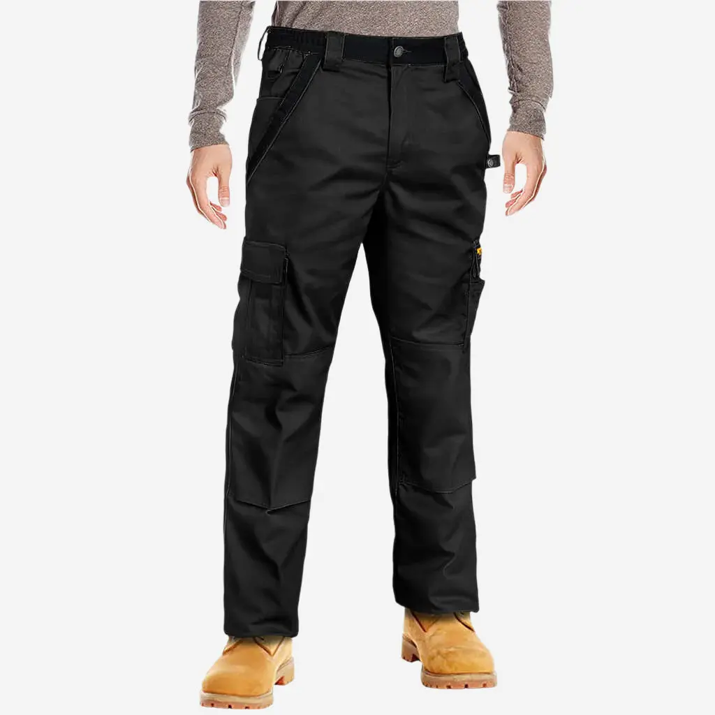 Duradrive Black Two Tone Tradesman Work Pant 1