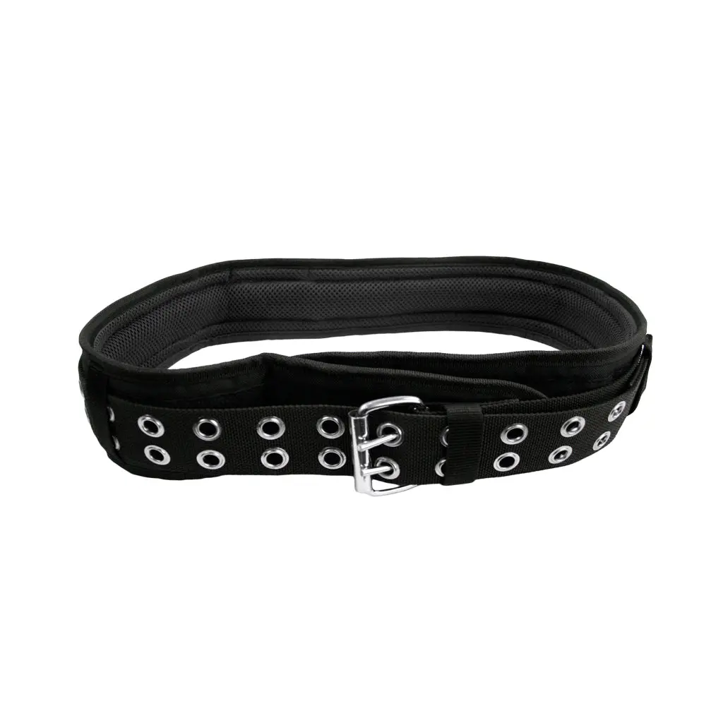 Bossa 3-In. Black 2-Prong Padded Work Belt 1
