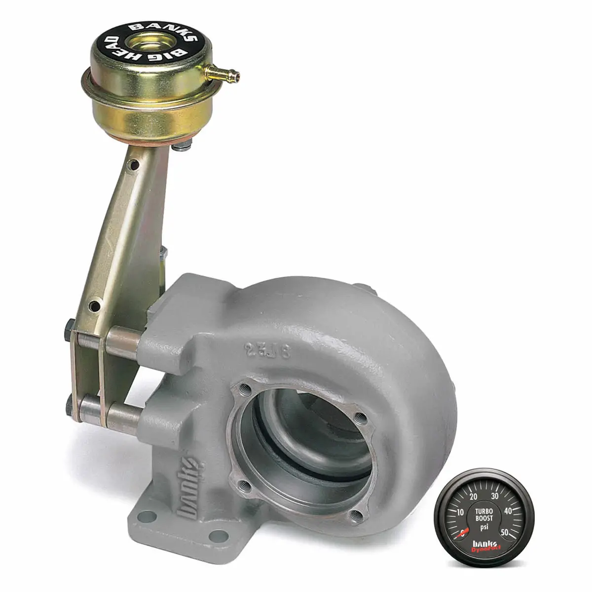 Quick-Turbo System W/Boost Gauge 94-02 Dodge 5.9L Banks Power 1
