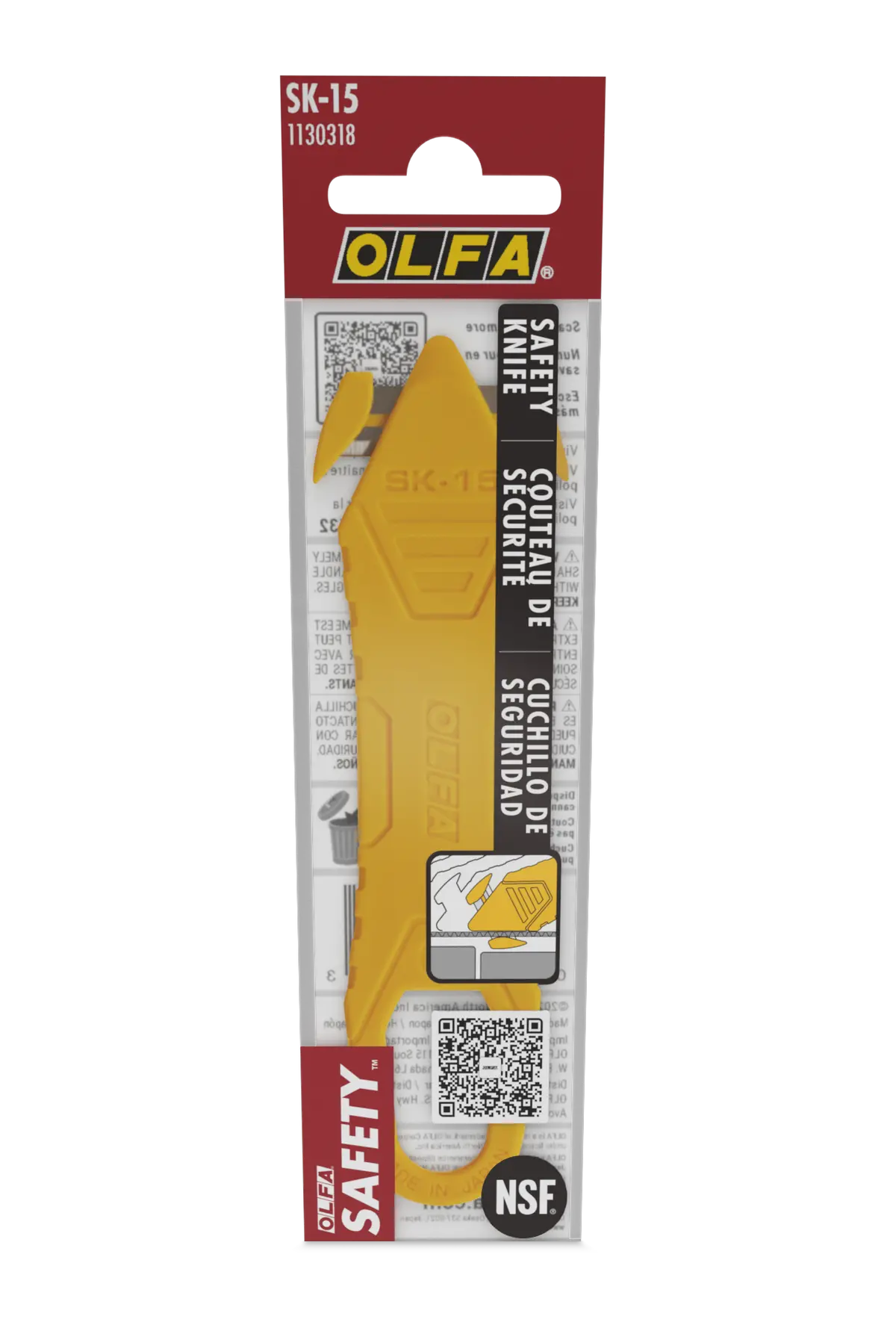 Olfa Concealed Blade Knife 1