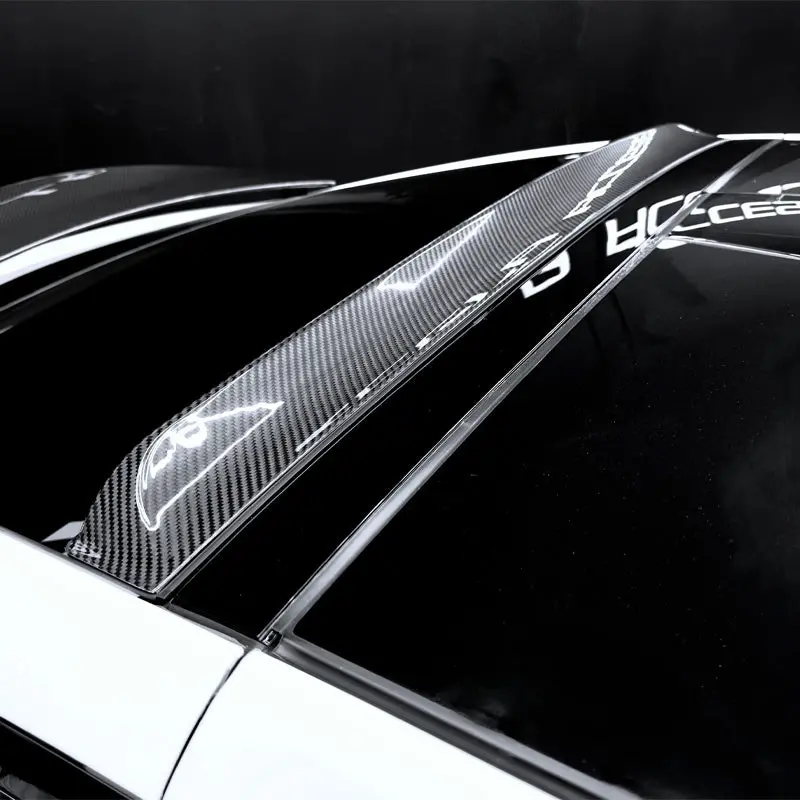 [Real Carbon Fiber] Rear Window Spoiler For Tesla Model X 2023+ 1