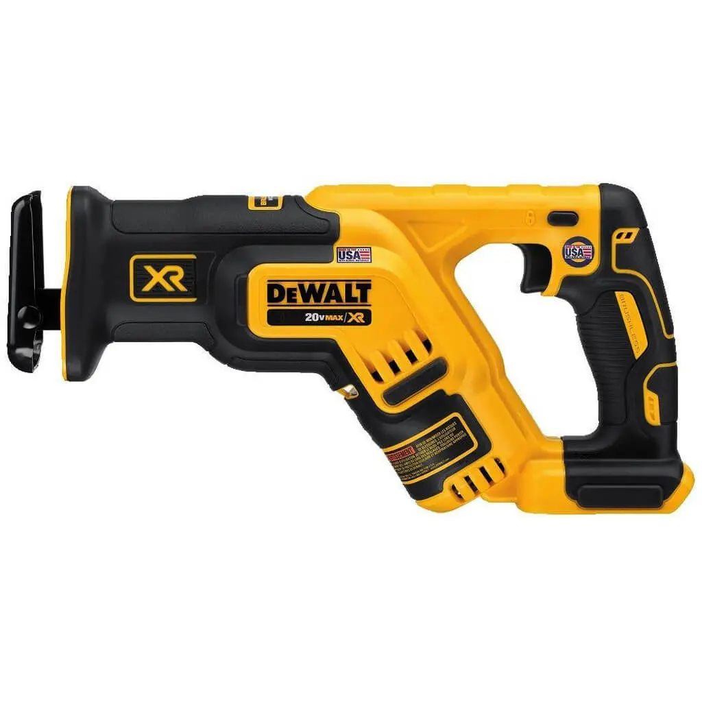 Dewalt Dcs367b 20-Volt Max Xr Lithium-Ion 1-1/8 In. Stroke Brushless Compact Reciprocating Saw (Tool Only) 1