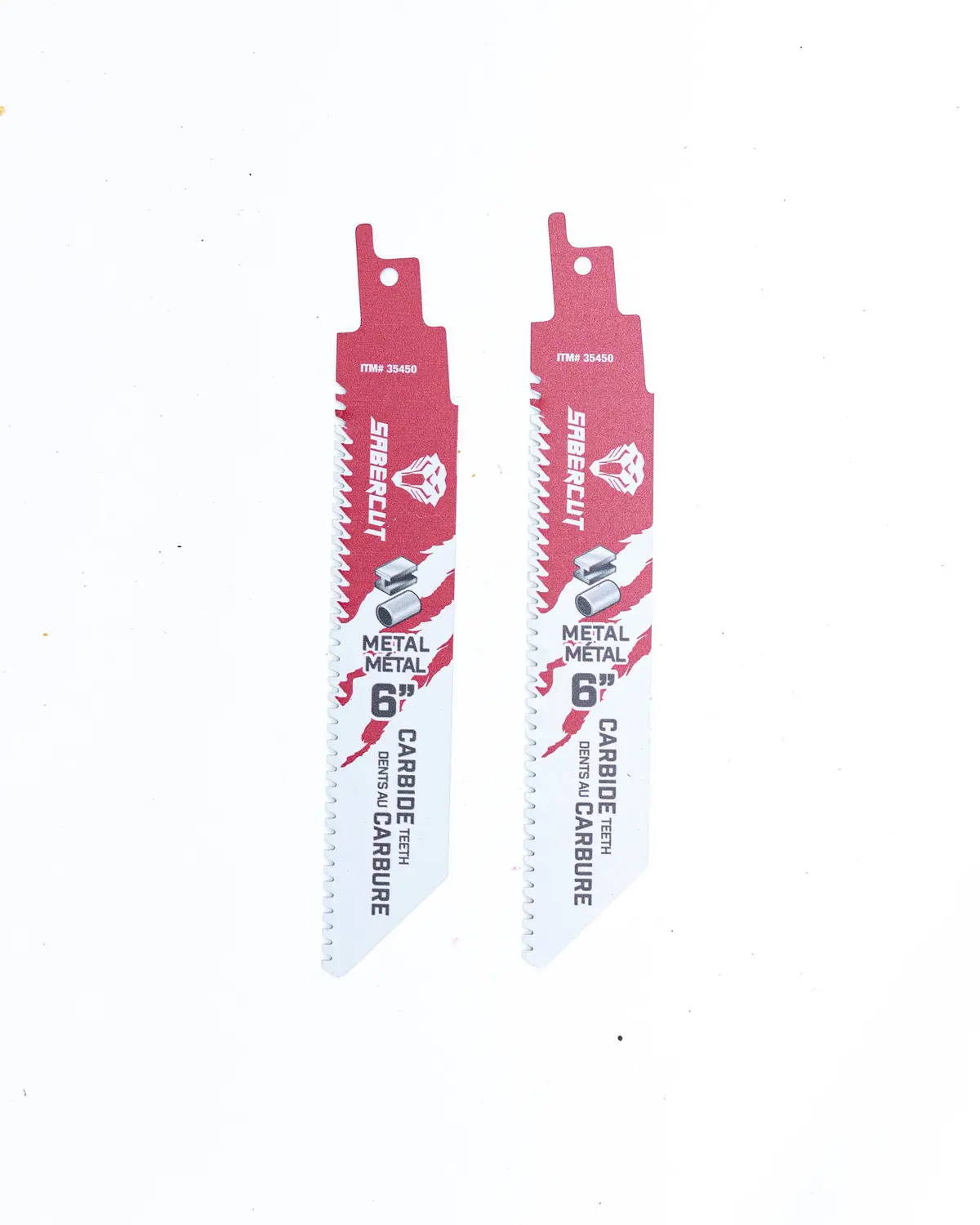 Sabercut Red Label 6 In. Thick Metal Carbide Reciprocating Saw Blade (2-Pack) 1