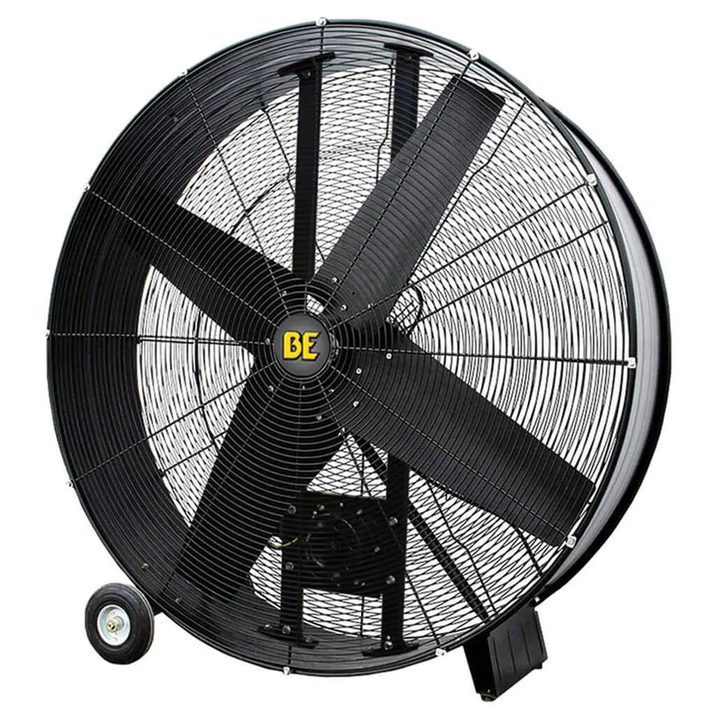 Be 48 In. 19,500 Cfm Drum Fan On Wheels 1
