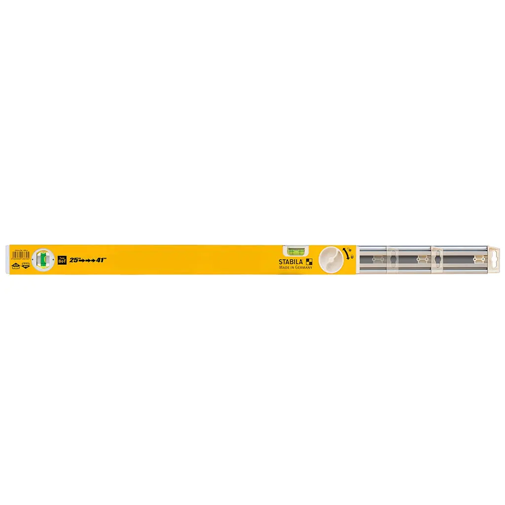 Stabila 29441 25 In. - 41 In. Type 80T Extendable Level 1