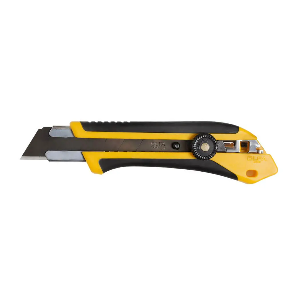 Olfa Ratchet Lock Utility Knife W/Anti-Slip Grip 25Mm 1