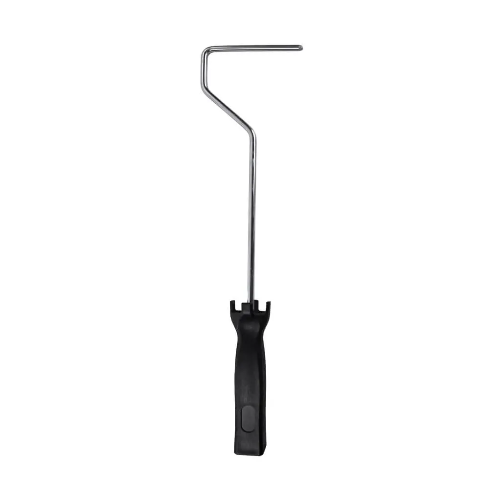 Crown & Meakins 154241 4 In. & 6 In X 16 In. Micro Paint Roller Frame With Long Handle 1