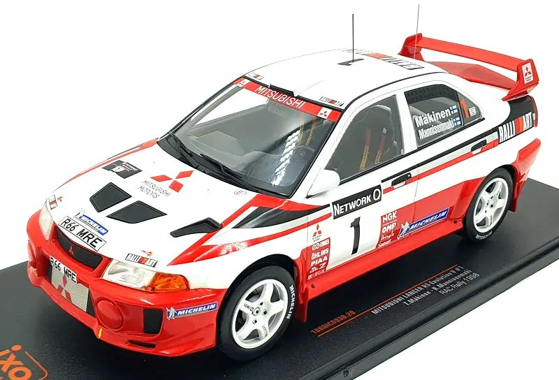 Ixo 1/18 Scale 18Rmc093b - Mitsubishi Lancer Rs Evo V #1 Rac 1998 T.Makinen 1