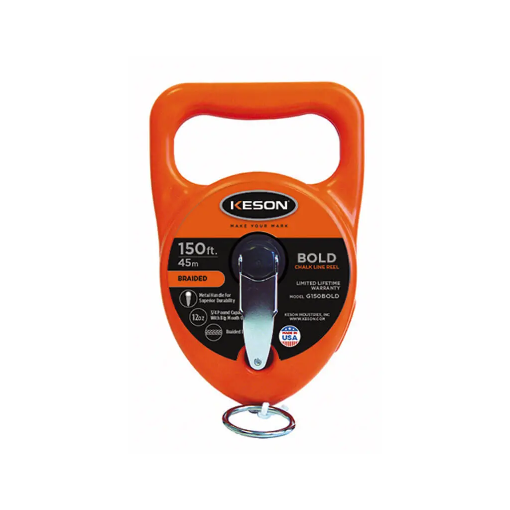 Keson Little Giant 150 Ft. Bold Chalk Line Reel 1