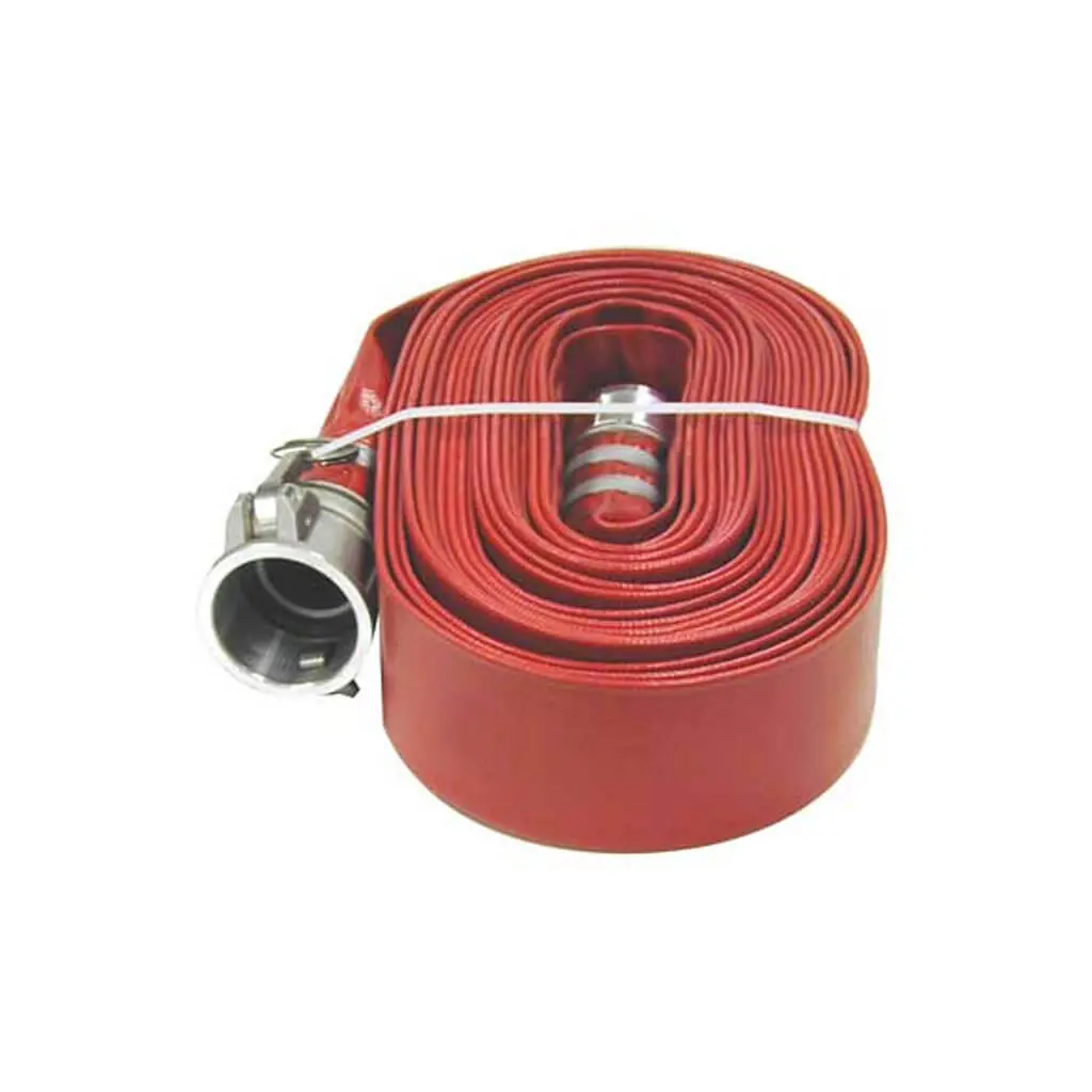 4 In. X 50 Ft. Brown Discharge Hose 1