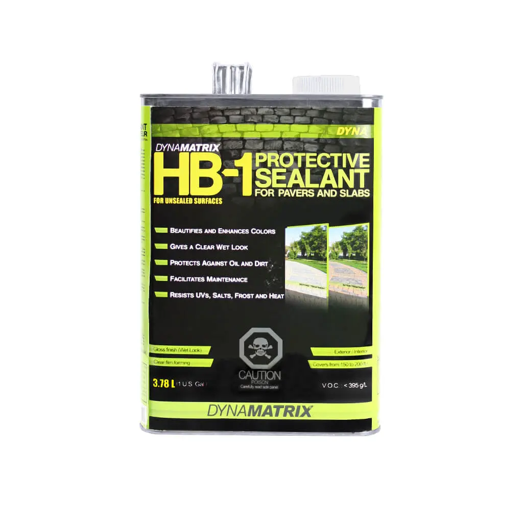 Dyna 4401 3.78L Dynamatrix Hb-1 Gloss Finish Interlocking Concrete Pavers And Slabs Solvent Based Pr 1