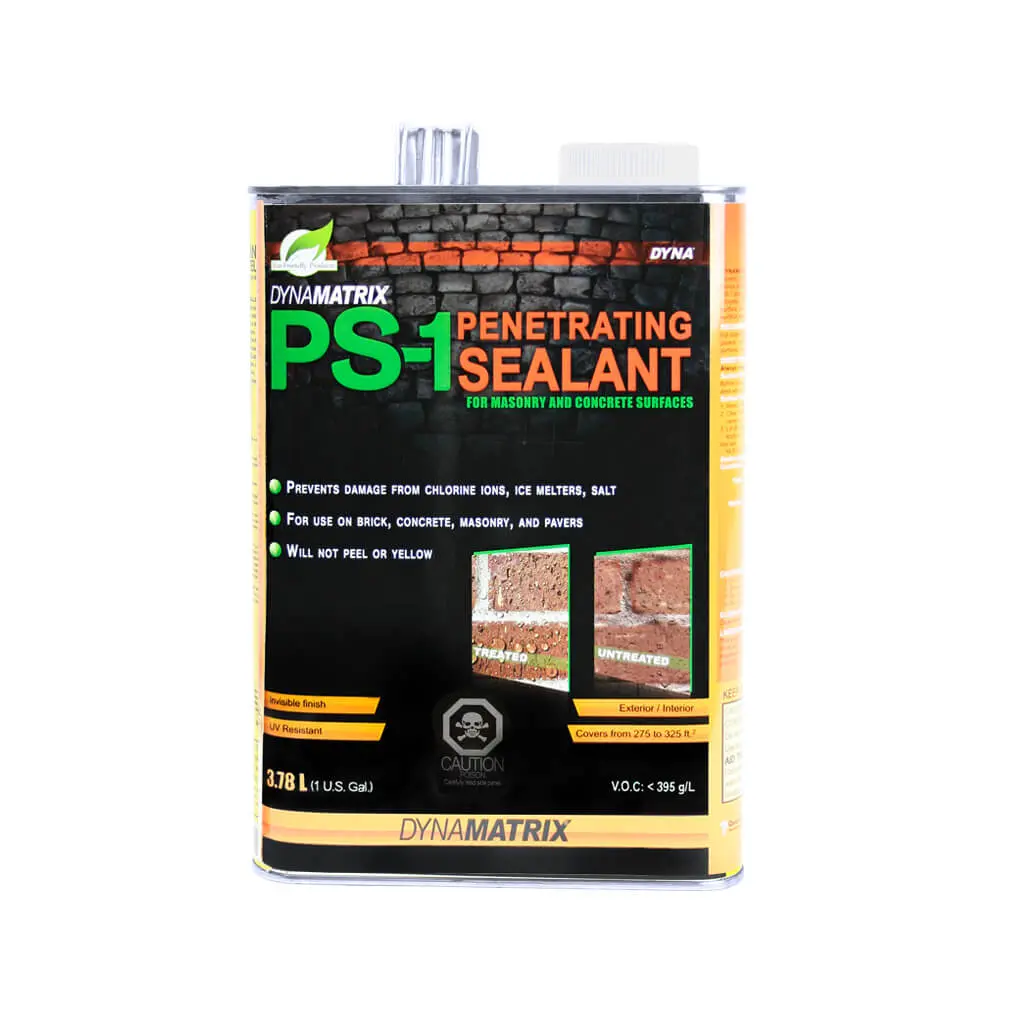Dyna 4106 3.78-Liter Dynamatrix Ps-1 Clear Mason And Concrete Liquid Penetrating Sealer 1