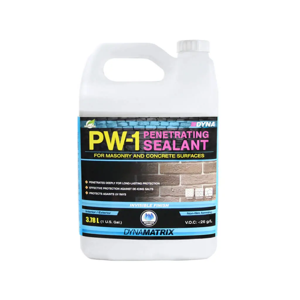 Dyna 4605 3.78-Liter Dynamatrix Pw-1 Invisible Finish Water-Based Liquid Penetrating Sealer 1