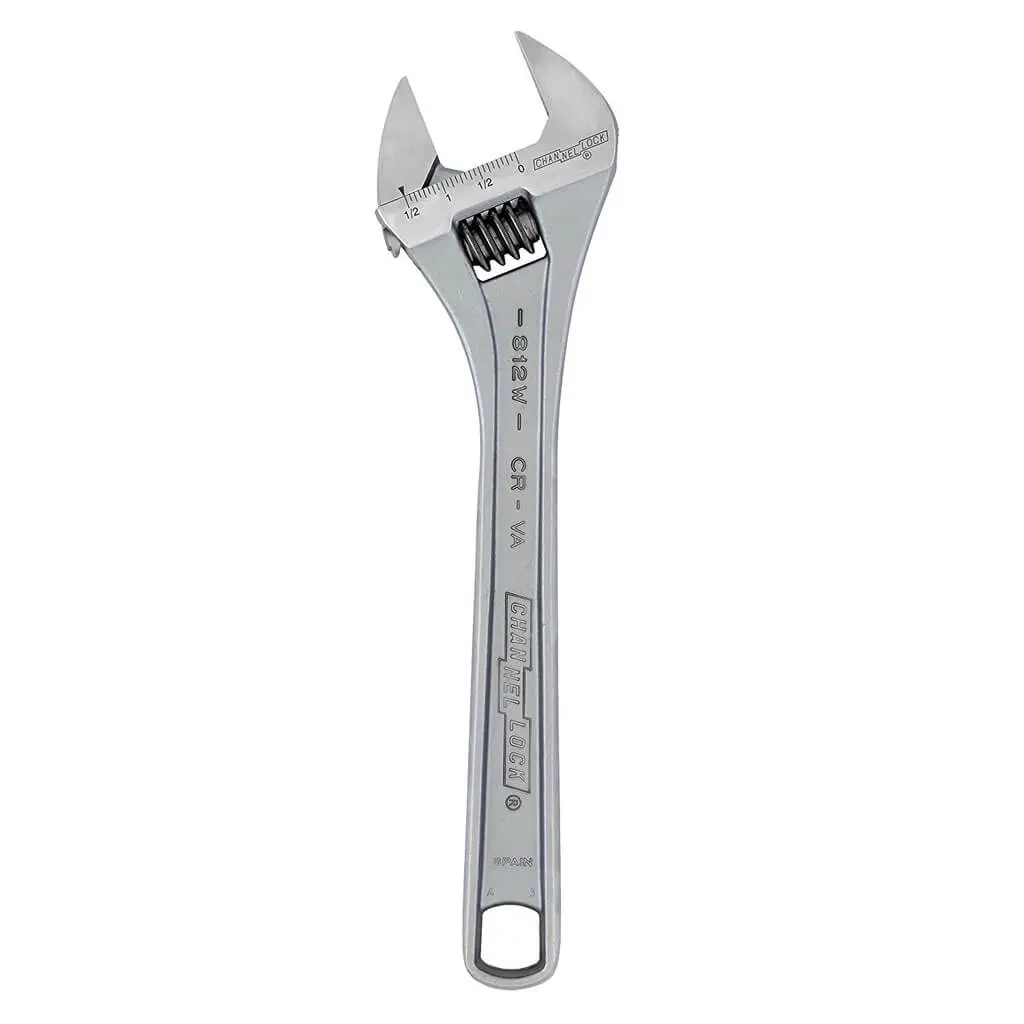 Channellock 812W 12 In. Wide Adjustable Wrench 1