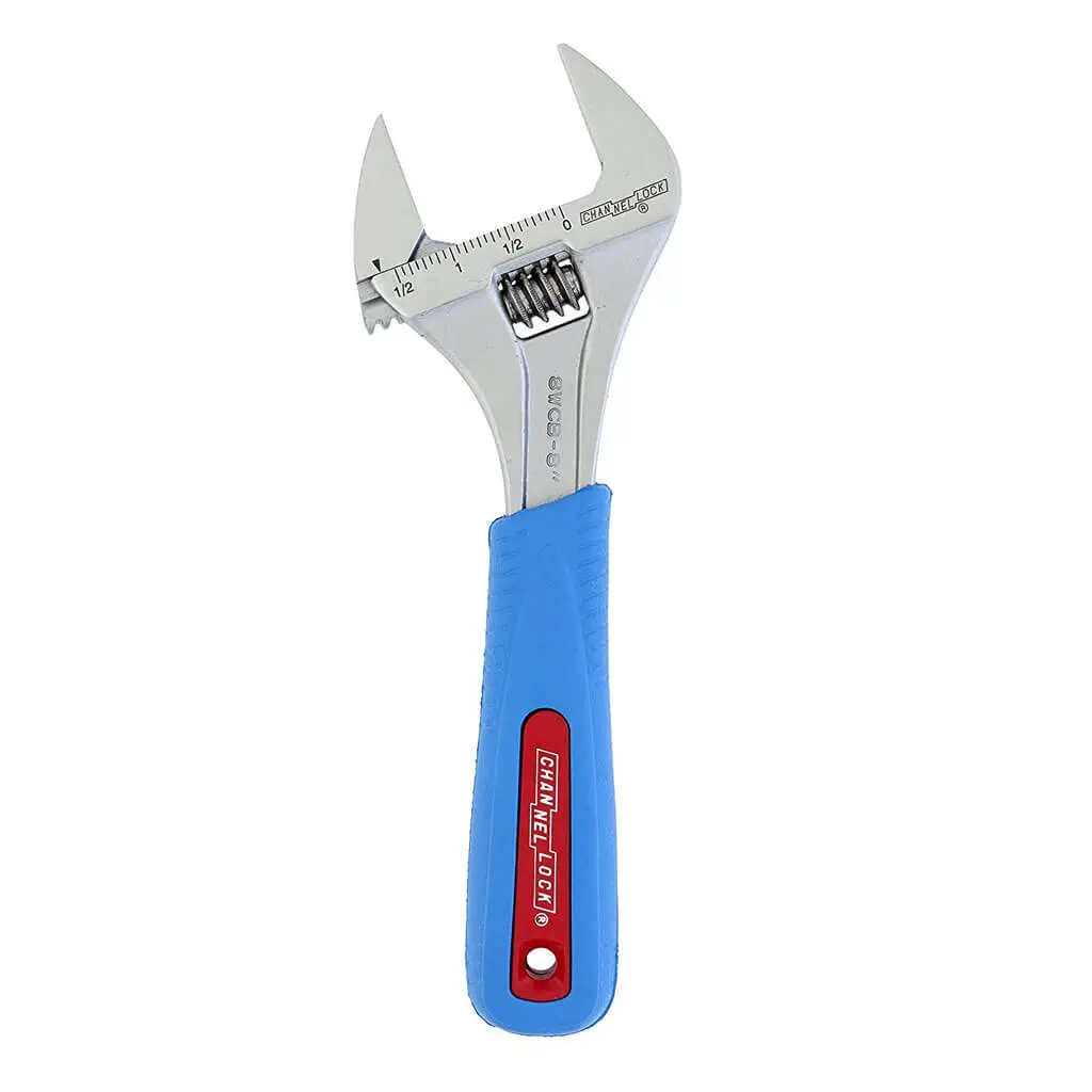 Channellock 8Wcb 8 In. Code Blue Wideazz Adjustable Wrench 1