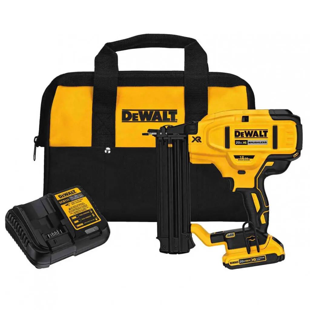 Dewalt Dcn680d1 20V Xr Brad Nailer Kit 18Ga 1
