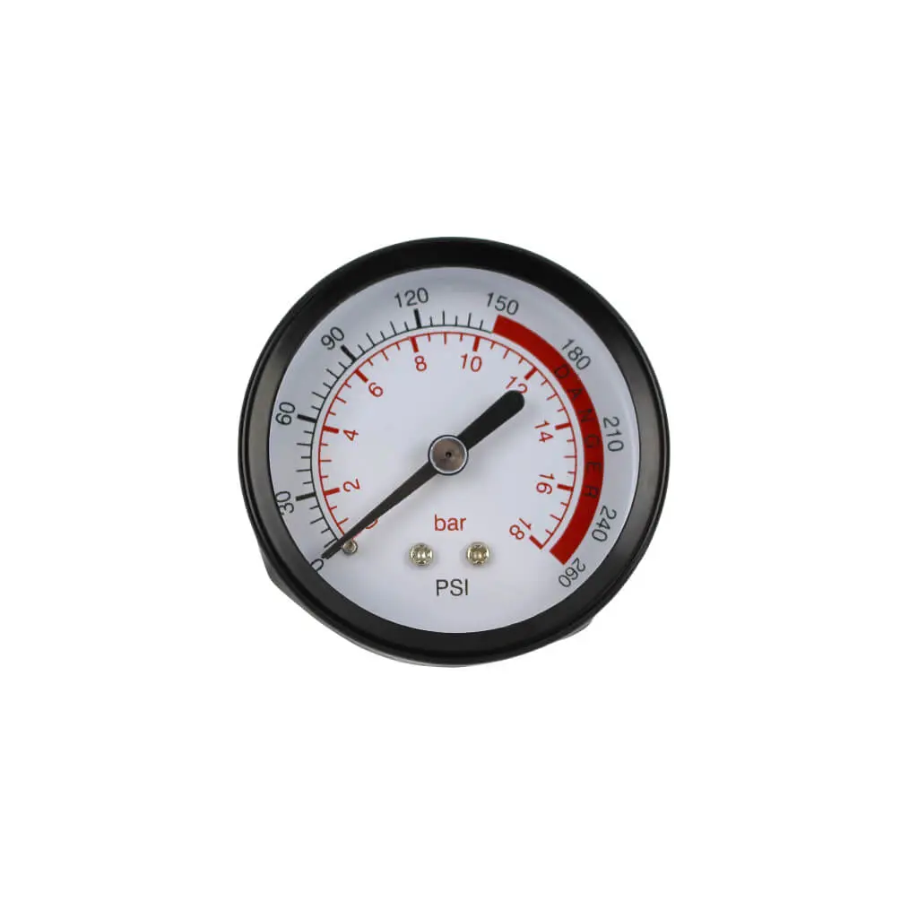 Duratwist 2 In. Regulated Pressure Gauge For 4.5-Gallon Air Compressor 1