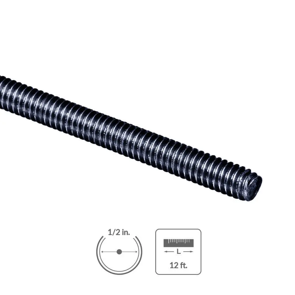 Surebuilt Sbcr12 1/2 In. X 12 Ft. Coil Rod 1