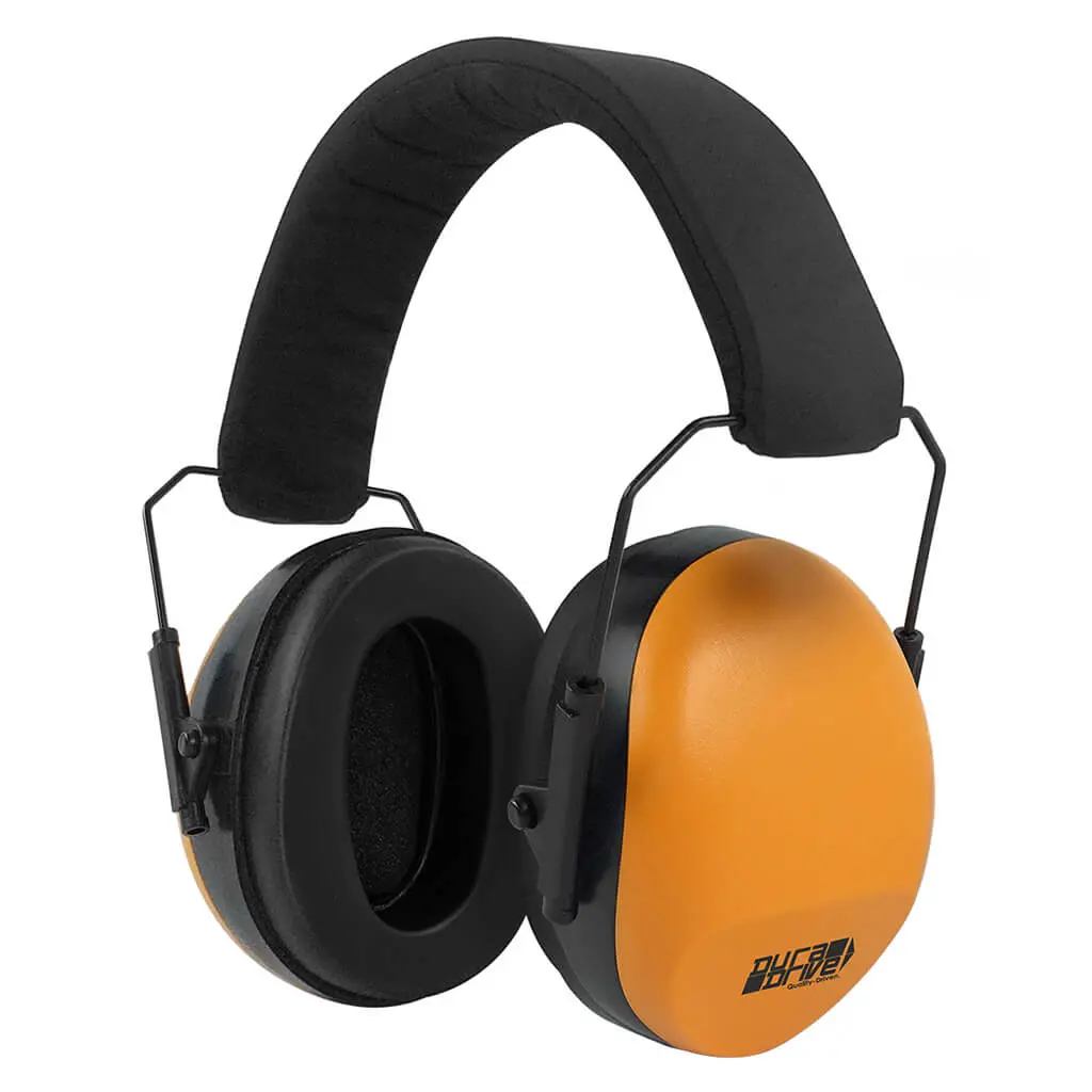 Duradrive Pm8010 Hi-Vis Orange Soft Foam Adjustable Earmuffs 1