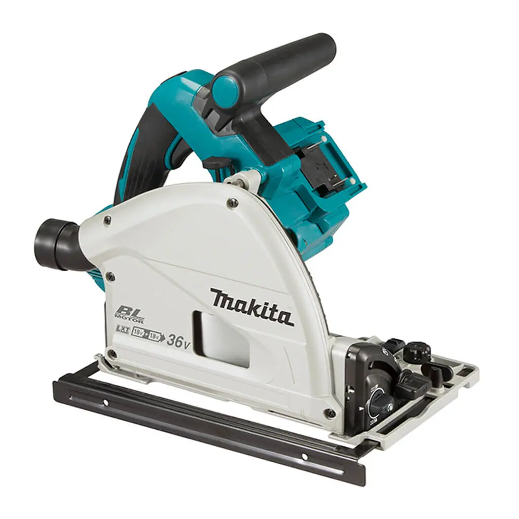 Makita Dsp600zj 36-Volt (18V X 2) Lxt Lithium-Ion 6-1/2 In. Brushless Track Circular Saw (Tool Only) 1