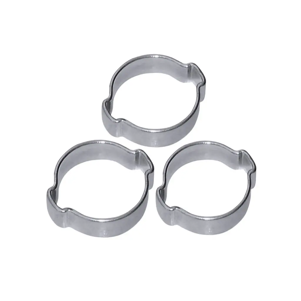 Duradrive S-001 3/8 In. Two-Ear Air Hose Clamps (5-Pack) 1