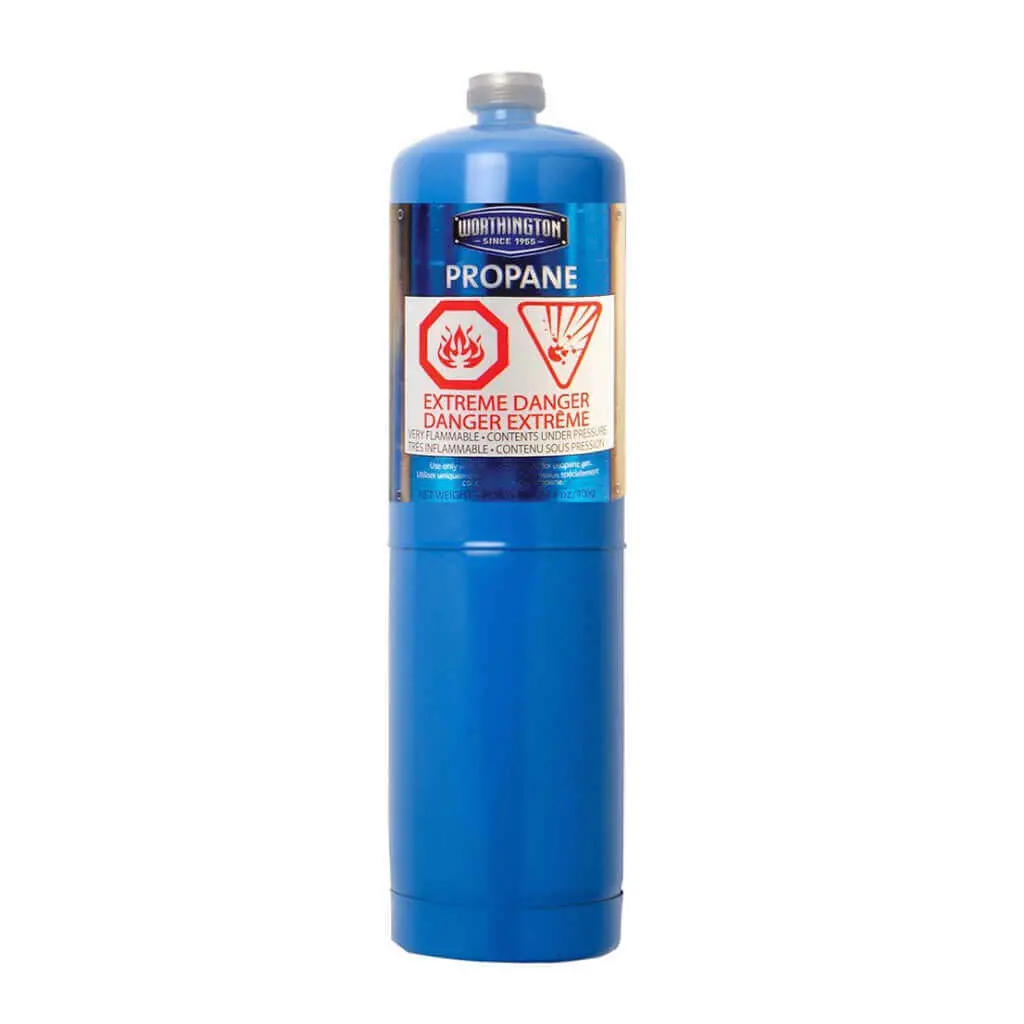 Toolway 715071 Propane Cylinder Blue 400G(14.1Oz 1