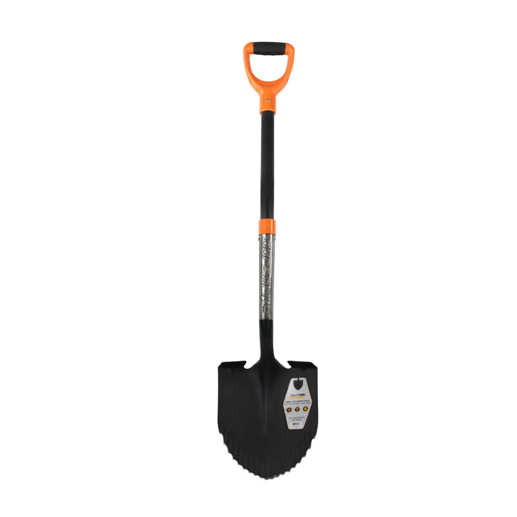 Duradrive 45" Fiberglass D-Handle Round Point Carving Shovel 1