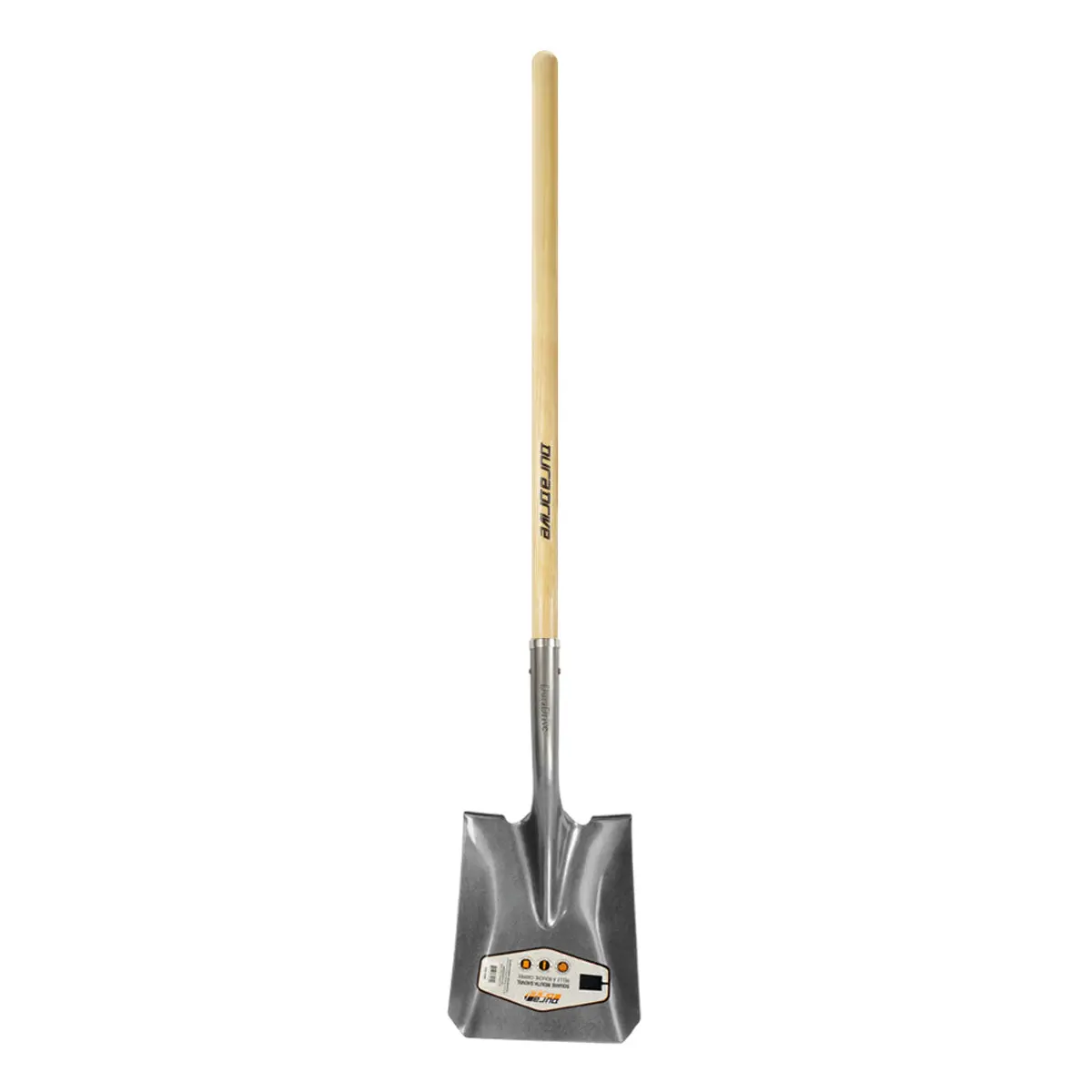 Duradrive 60" Ash Wood Square Mouth Shovel 1