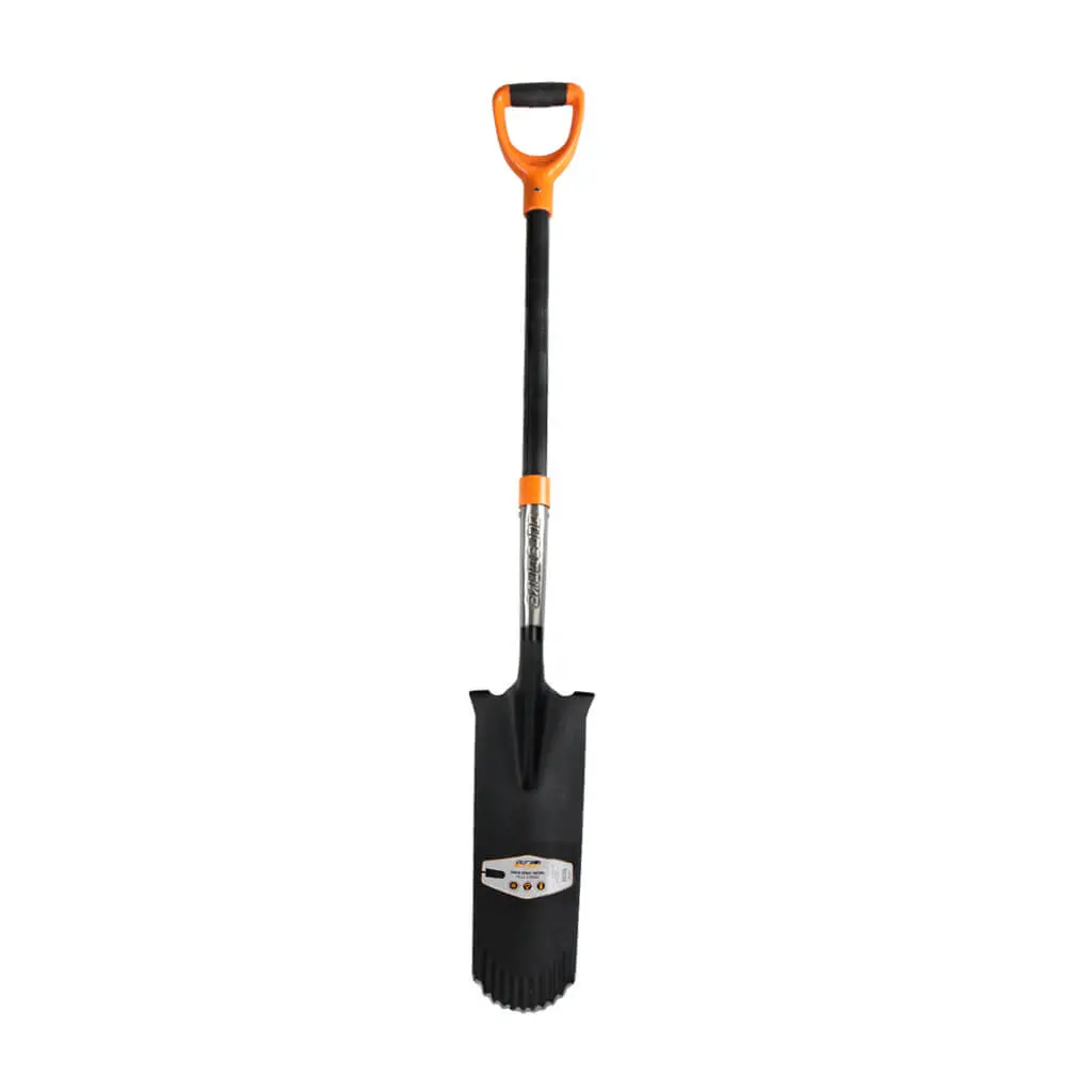 Duradrive 50" Fiberglass D-Handle Carving Drain Spade Shovel 1