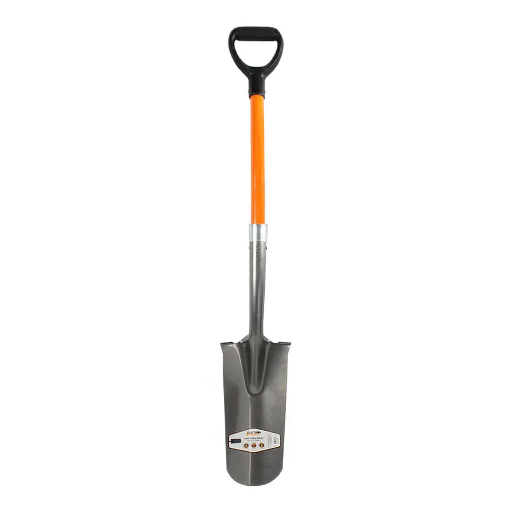 Duradrive 48" Fiberglass D-Handle Drain Spade Shovel 1