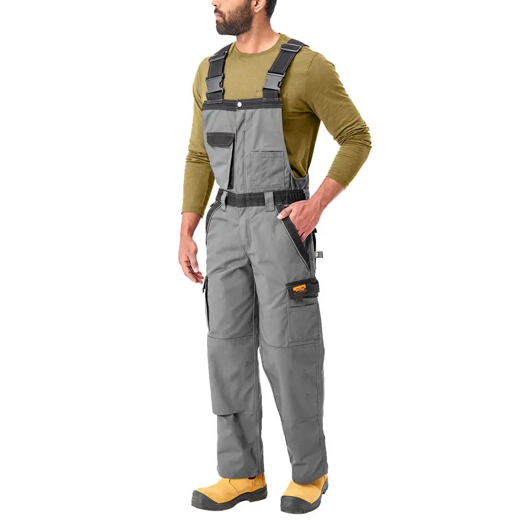 Duradrive Grey Tradesman Two Tone Insulated Overall 2