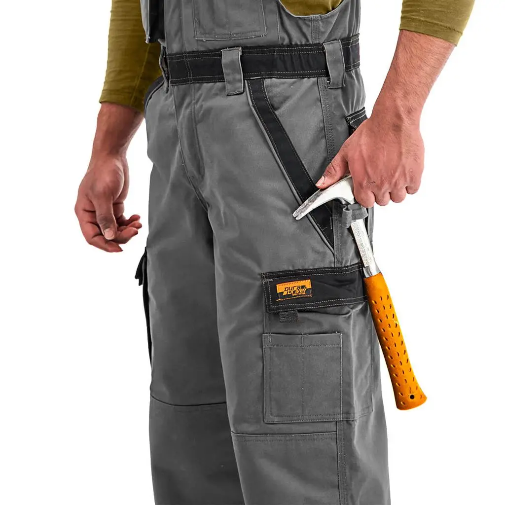 Duradrive Grey Tradesman Two Tone Insulated Overall 5