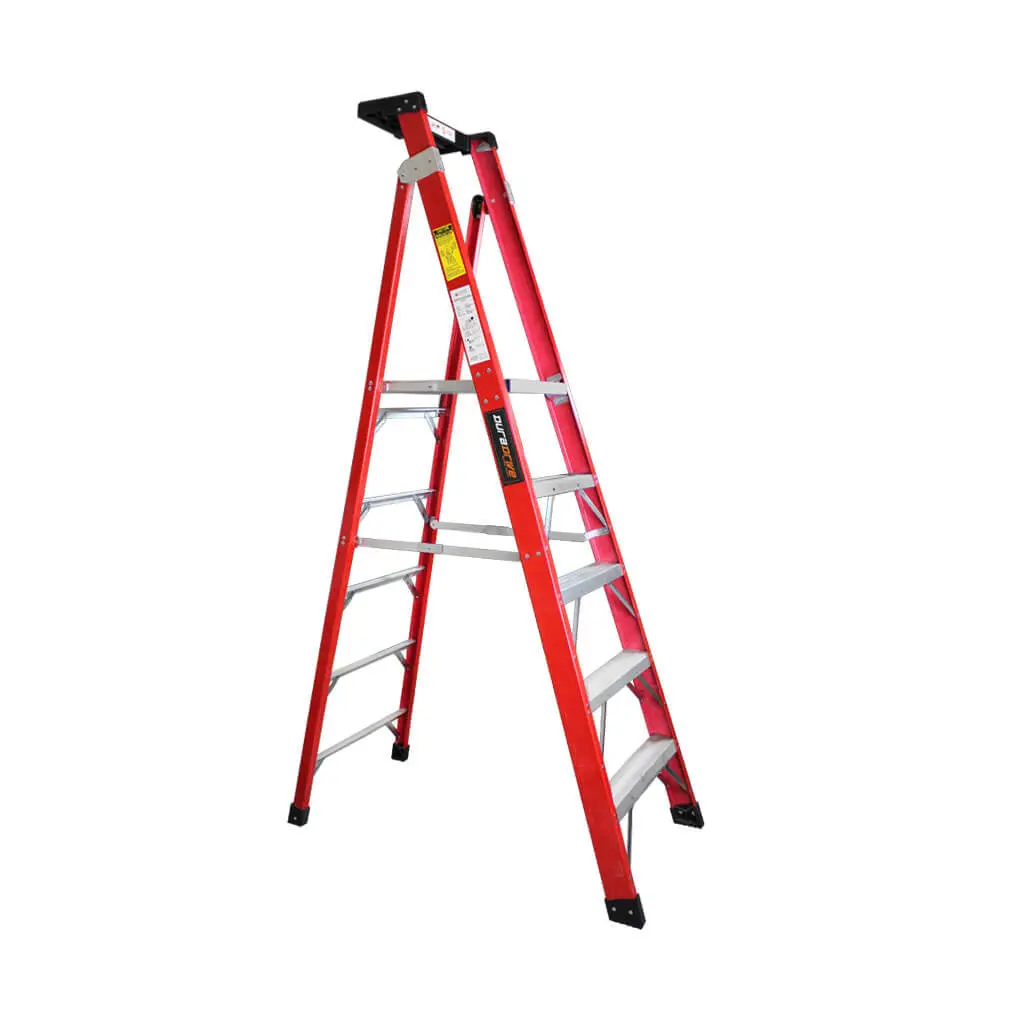 Duradrive 5' Fiberglass Platform Ladder, 300 Lbs. Grade 1A 1