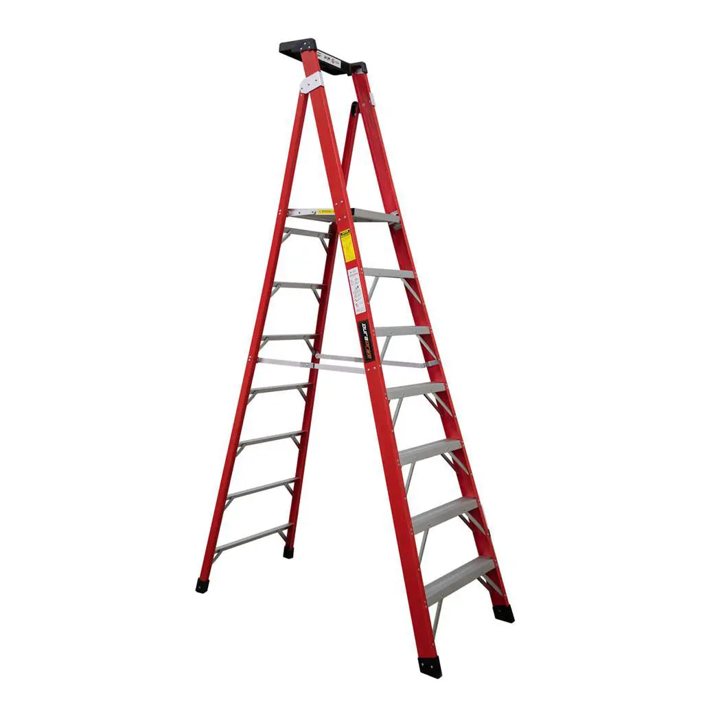 Duradrive 7' Fiberglass Platform Ladder, 300 Lbs. Grade 1A 1