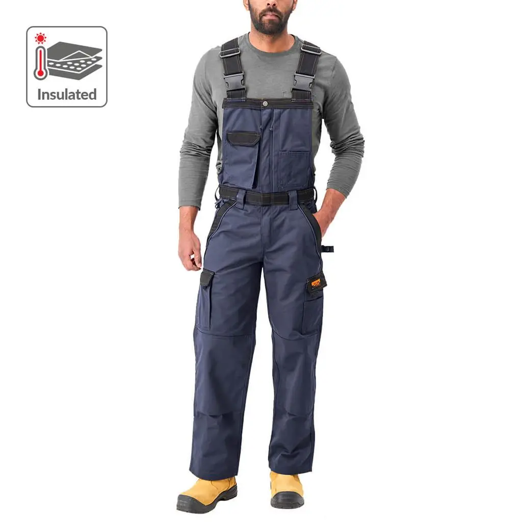 Duradrive Men's Tradesman Navy Two Tone Insulated Overall 1
