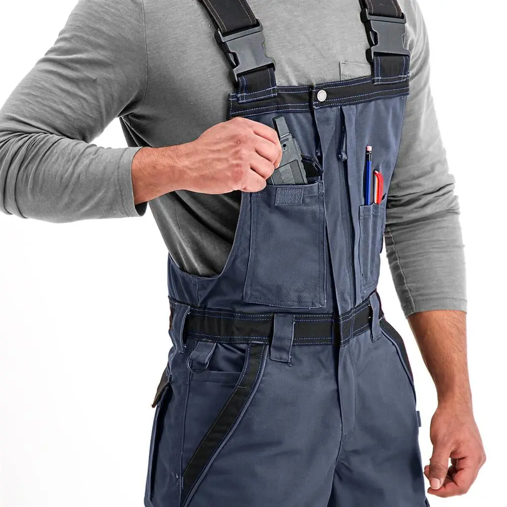 Duradrive Men's Tradesman Navy Two Tone Overall 4
