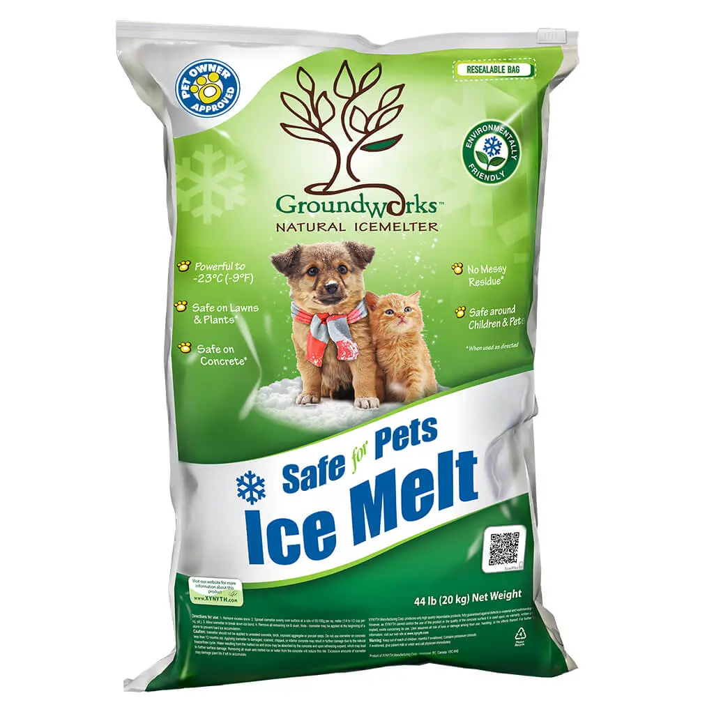 Groundworks 20 Kg. Pet, Lawn & Concrete Safe Urea Ice Melter, -23°C 1