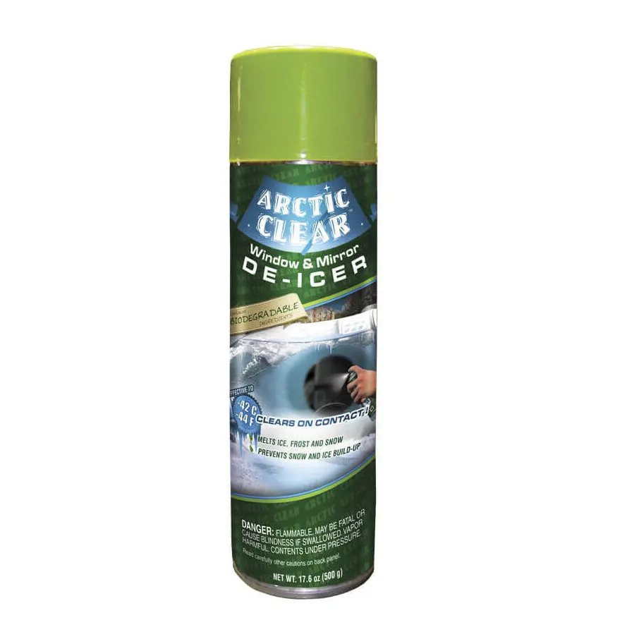 Xynyth Arctic Clear 17.6 Oz. Window And Mirror De-Icer Ice Melt Aerosol Spray Can 1